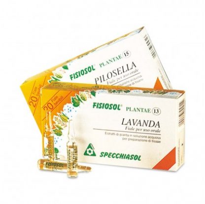 Fisiosol Linea Azzurra 15 медных 20 флаконов