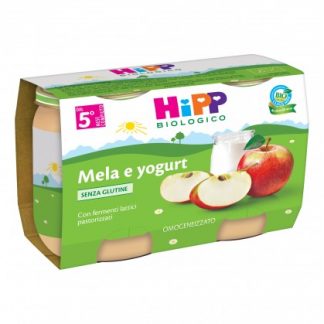 OMO HIPP Bio Apple / Йог. 2х125г