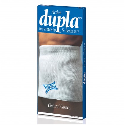 Ремень на резинке DUPLA белый 2