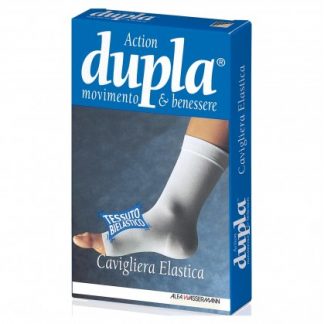 DUPLA Ankle Elast White M