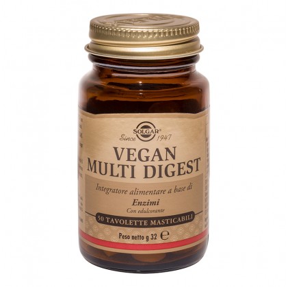 Solgar Vegan Multi Digest 50 таволет Мастикабили