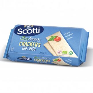 SCOTTI Крекеры Рис 200г
