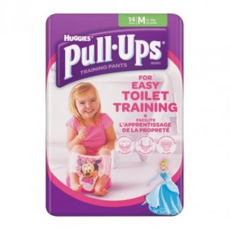 HUGG.P-Ups Girl M 11-18 кг 14 шт.