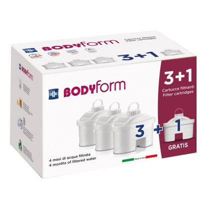 Картриджи для фильтров BodyForm 3 + 1 Пеццо