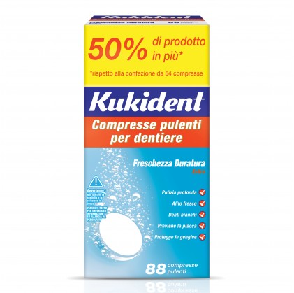 Kukident 88 Таблетки продолжительной свежести