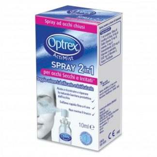 Optrex Actimist Spray 2 в 1 Сухие и раздраженные глаза