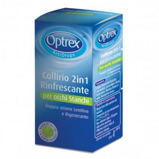 Optrex Actidrops Глазные капли 2 в 1 Ринфресканте
