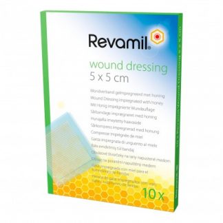 REVAMIL GARZA MED 5X5CM 10PZ