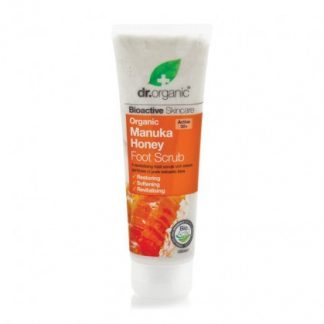 Скраб для ног Dr Organic Manuka