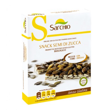 SARCHIO Snack Тыквенные семечки 80гр