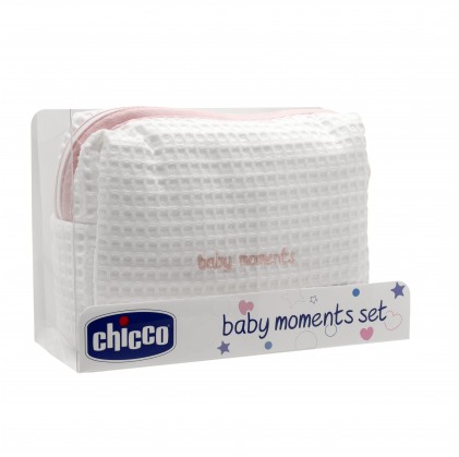 Chicco Baby Moments Gift With Zip Pink 3 Пецци