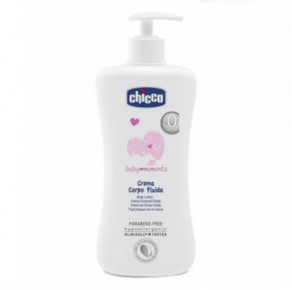 Chicco Baby Moments Fluid Body Cream 500мл Жидкий крем для тела