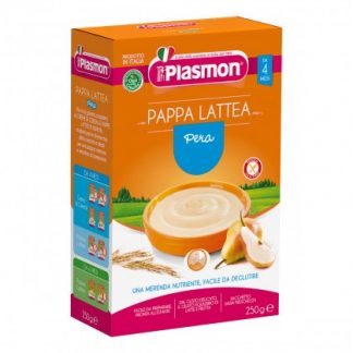 PLASMON Milky Pappa Pear 250гр.