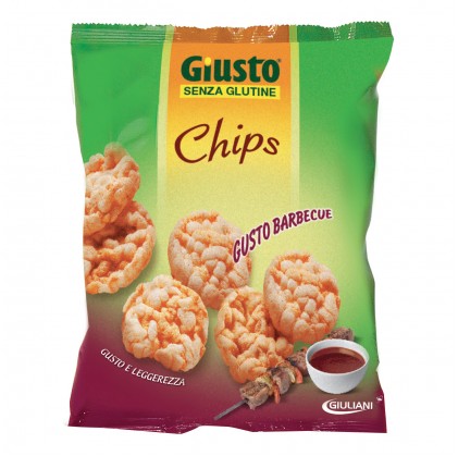 Глютеновые чипсы Right Without для барбекю 30 г