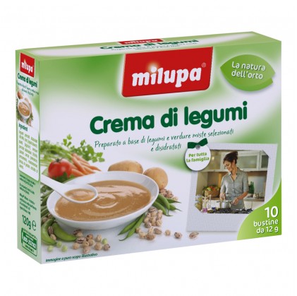 Milupa Vegetables Cream Бобовые 10 пакетиков