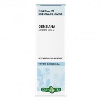 Genziana Root Hydroalcoholic Tincture 100 мл Эрбавита