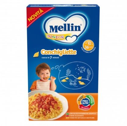 Mellin Pastina Junior Conchigliette 280гр