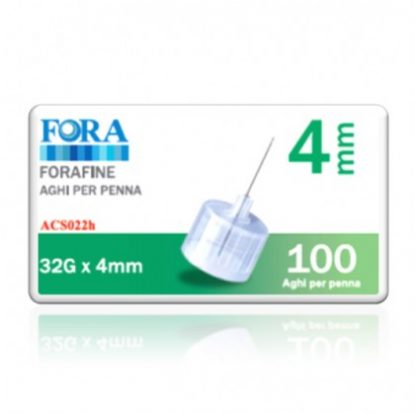 Иглы FORA Pen 32g 4мм 100шт