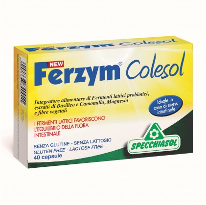 New Ferzym Colesol, 40 капсул