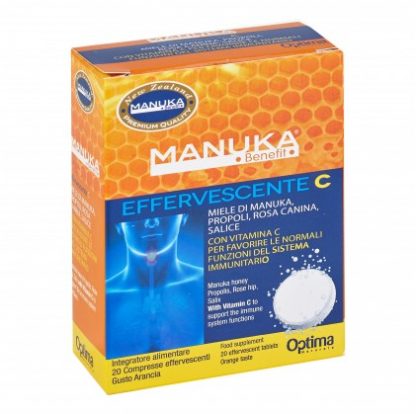 Манука Бенефит Effervescente C 20 таблеток