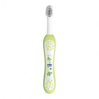 Зубная щетка Chicco Green 6 мес. +
