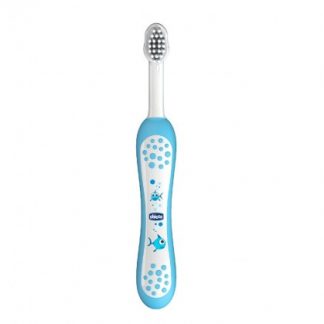 Chicco Зубная щетка Light Blue 6 мес. +