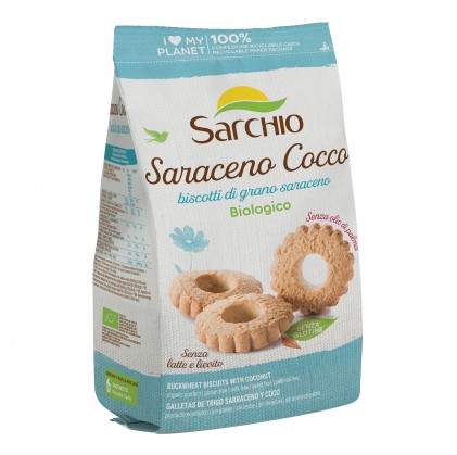 SARCHIO Bisc.Sarac.Cocco 200гр