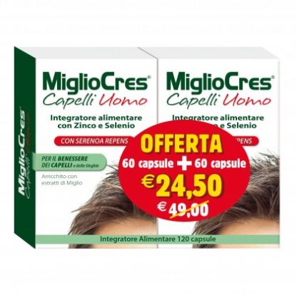 Migliocres Hair Man 60 + 60 капсул