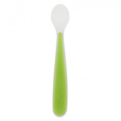 Chicco Spoon Soft Silicone Pink 6 мес. +