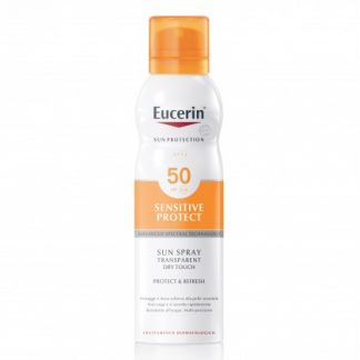 Спрей для загара Eucerin Dry Touch fp50