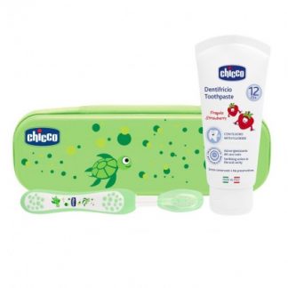 Chicco Dental Set Green 12 мес. +