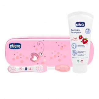 Chicco Dental Set Pink 12 мес. +