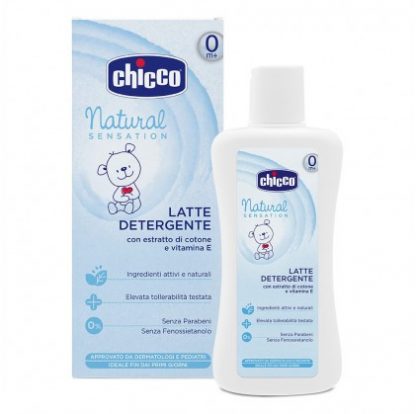 Chicco Natural Sensation Латте Очищающее средство 500 мл