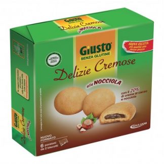 Giusto Gluten Free Creamy Delights Cocoa Hazelnut 180гр