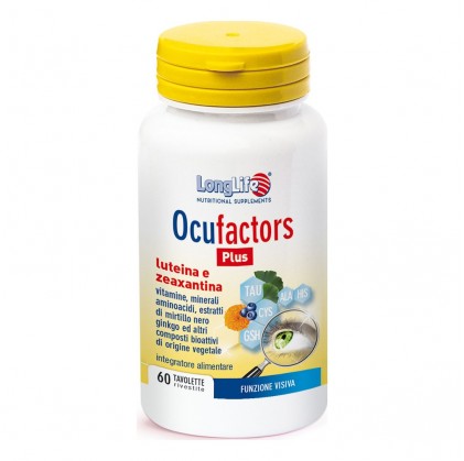 Longlife Ocufactors Plus 60 таблеток