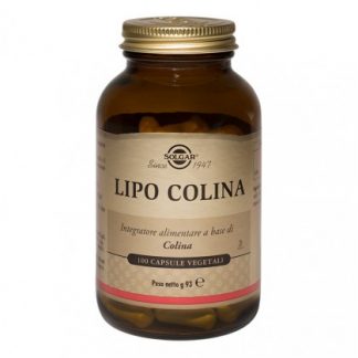 Solgar Lipo Choline 100 вегетарианские капсулы