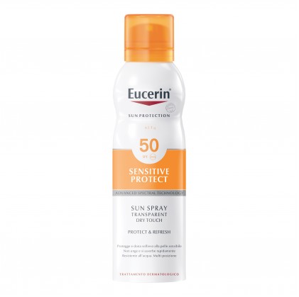 Eucerin Sun Spy Transparent fp50 200мл