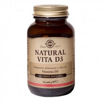 Solgar Natural Vita D3 100 перле