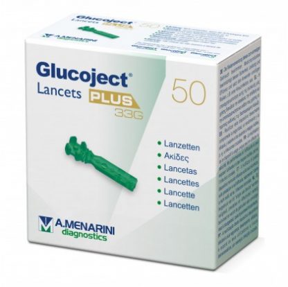 GLUCOJET Ланцеты Плюс 33 г 50 шт.