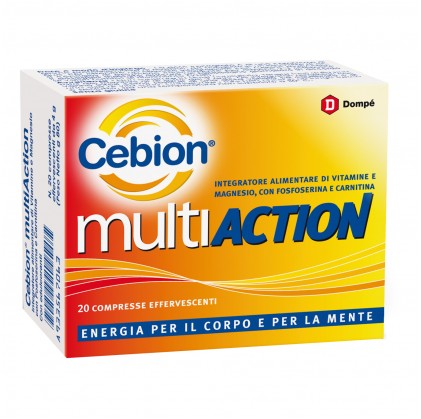 Cebion Multiaction 20 шипучих таблеток