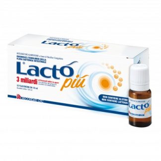 LACTO PIU '12 флаконов 3 мл