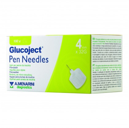 Иглы для ручек GLUCOJET 32 г 4 мм