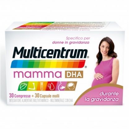 Multicentrum Mamma DHA 30 таблеток + 30 капсул молли