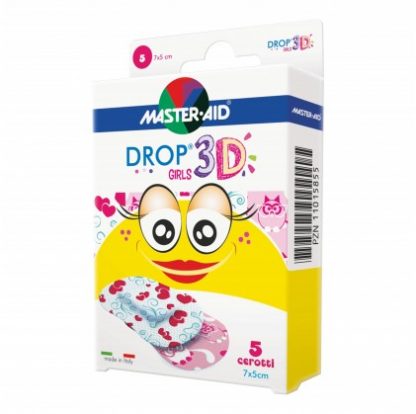 DROP * 3D Girl 5 Cer. 7x5 см