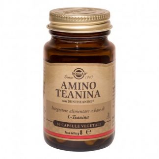 Solgar Amino Theanine 30 капсул с овощами