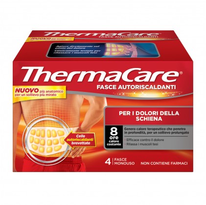 Самонагревающиеся задние ремни Thermacare, 4 шт.
