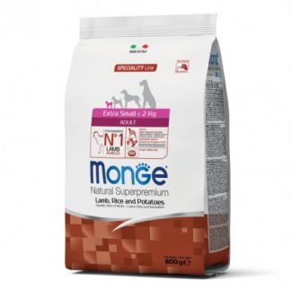 MONGE DOG ВЗРОСЛЫЙ XSMALL LAMB