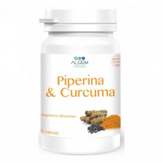 Algem Piperina и Curcuma 45 капсул
