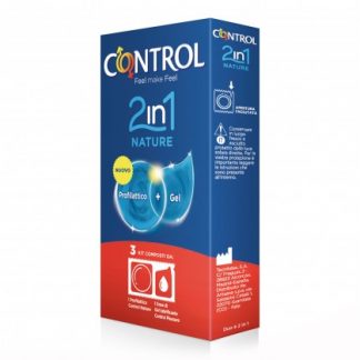 КОНТРОЛЬ * 2в1 Nature + Lube 3шт.