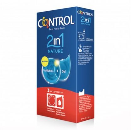 КОНТРОЛЬ * 2в1 Nature + Lube 3шт.